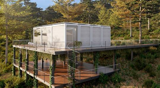 mountain tree-house lot